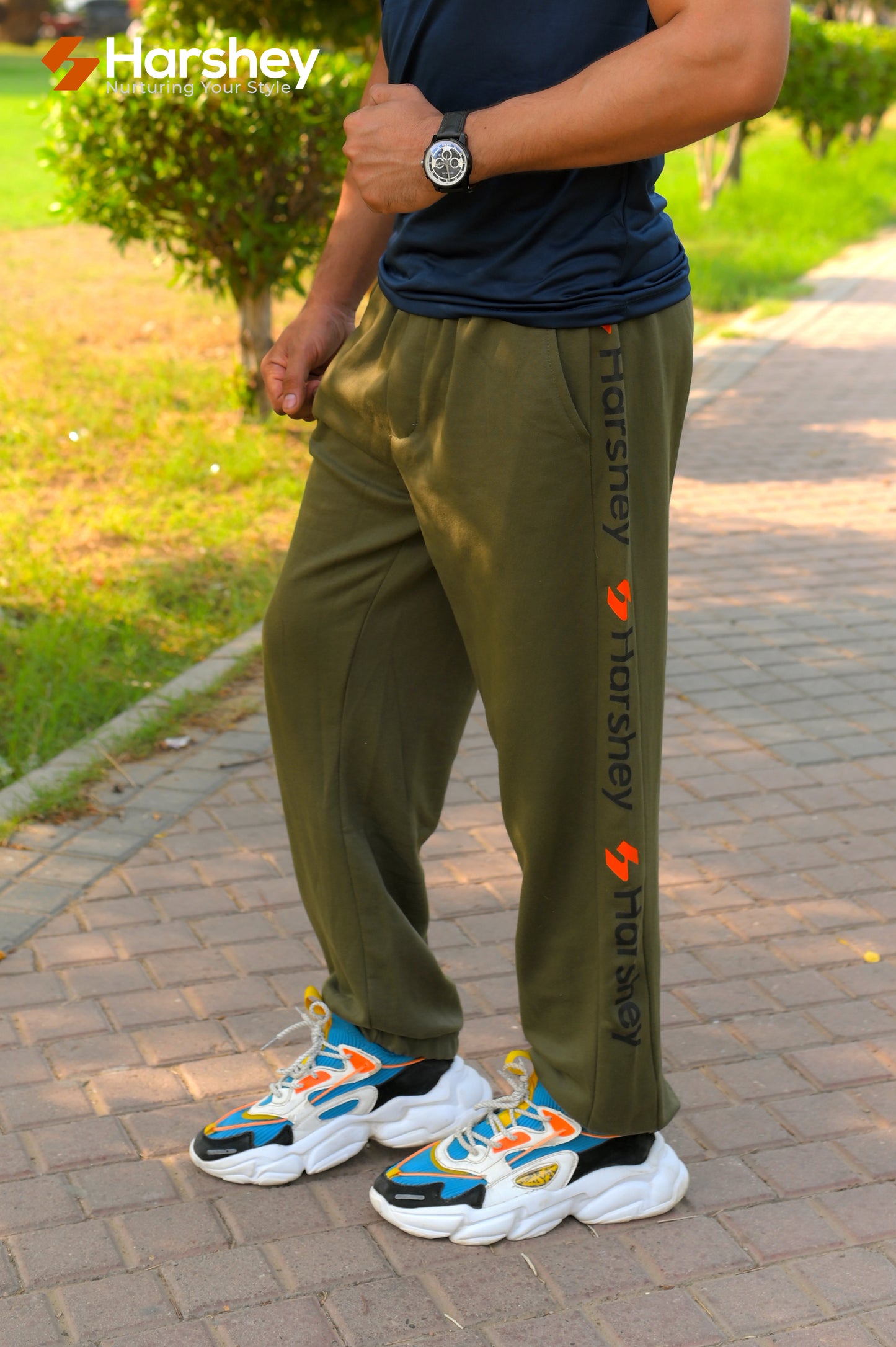 Modern Dark Green Color Trouser