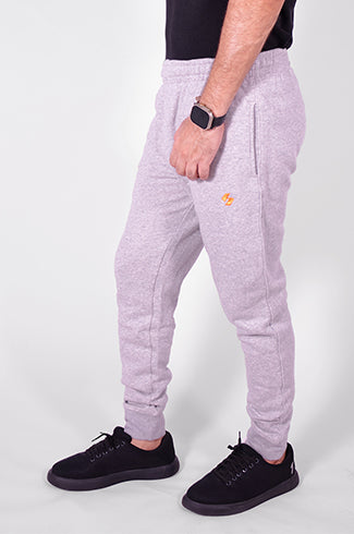 Modern Light Grey Terry Cotton  Trouser