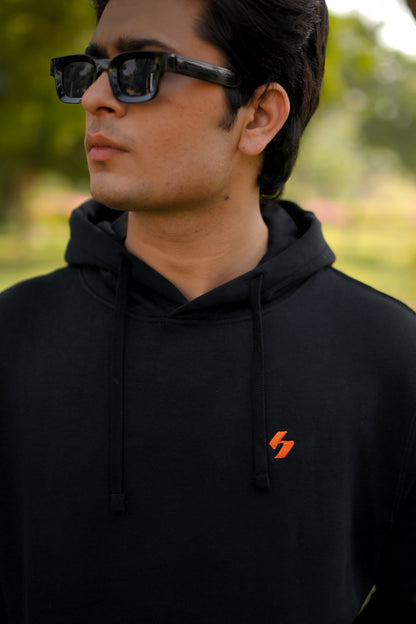 Classic Elegant Black Hoodie