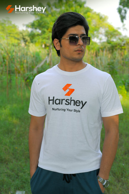 Crisp Cotton Tee in White